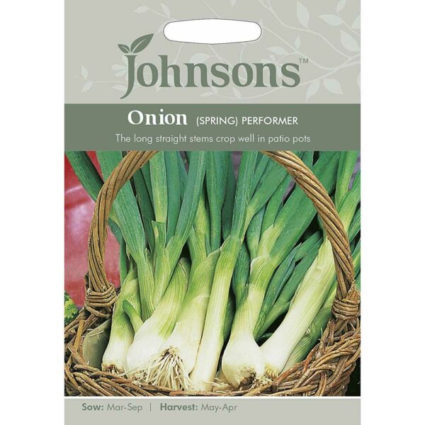 Johnsons Performer Spring Onion Seeds