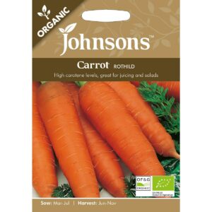 Johnsons Organic Rothild Carrot Seeds