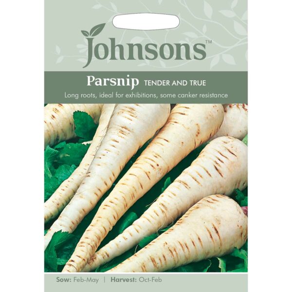 Johnsons Tender And True Parsnip Seeds
