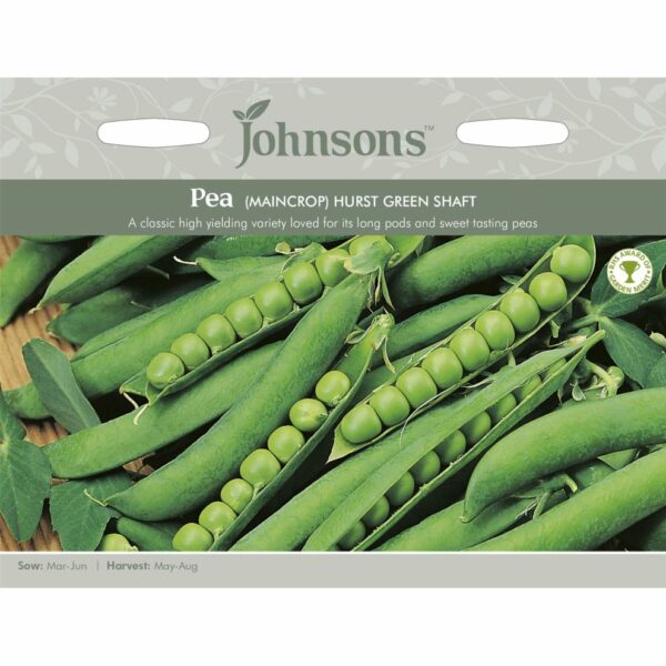 Johnsons Hurst Green Shaft Pea Seeds