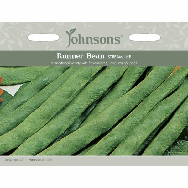 Johnsons Streamline Runner Bean Seeds
