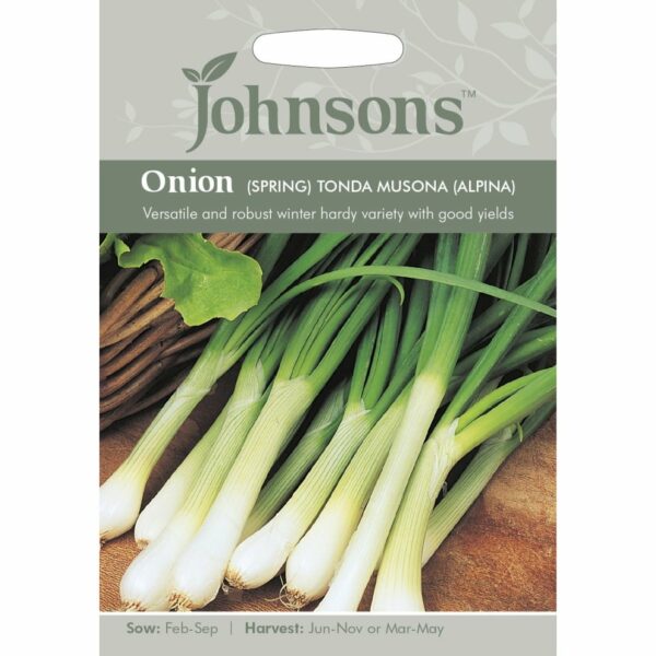 Johnsons Tonda Musona (Alpina) Spring Onion Seeds