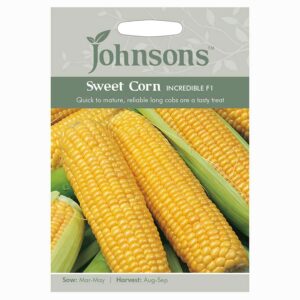 Johnsons Sweet Corn Incredible F1 Seeds