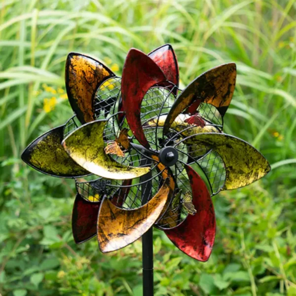 Jonart Design Butterfly Twirl Wind Spinner side