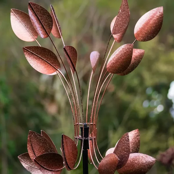 Jonart Design Copper Beech Wind Spinner in shade