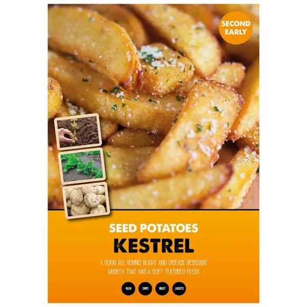 Kestrel Second Early Seed Potatoes (2kg bag)