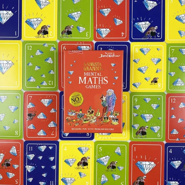 David Walliams Gangsta Granny Mental Maths Games cards