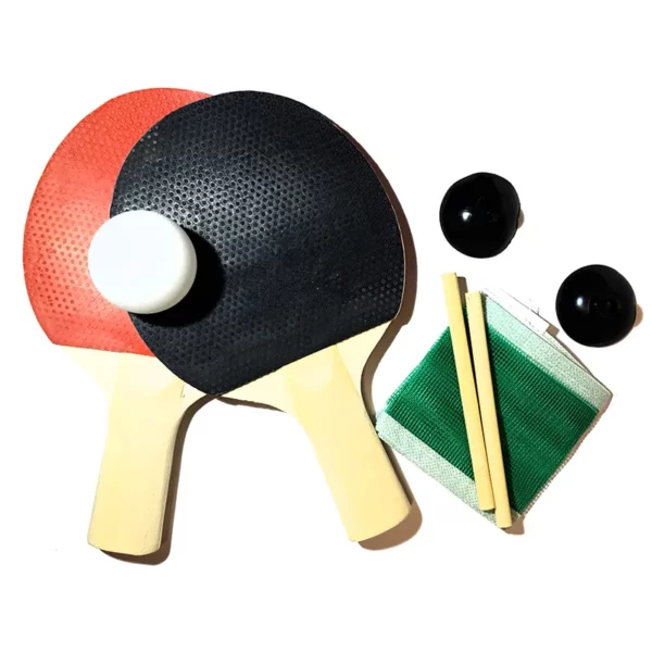 Vintage Planet Ping Pong Set contents