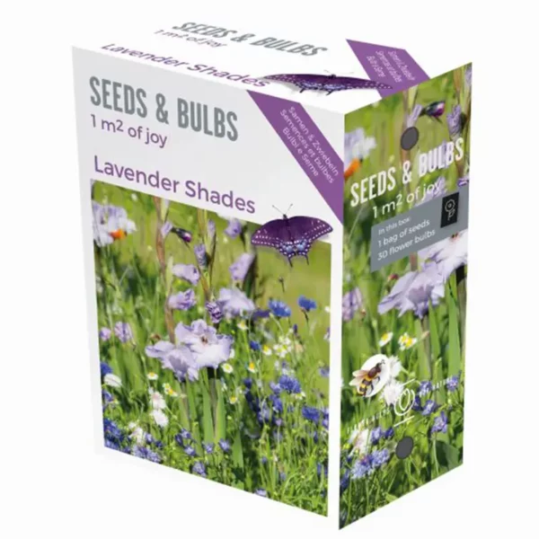 'Lavender Shades' Seeds & Bulbs Mix