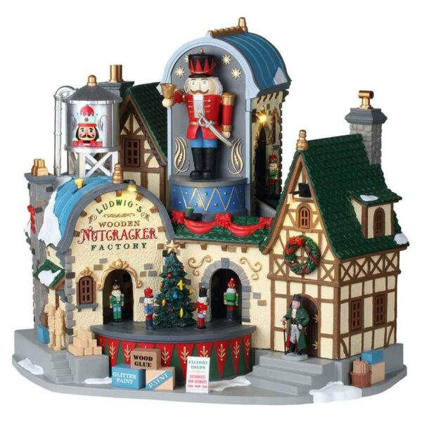 Lemax Ludwig's Wooden Nutcracker Factory