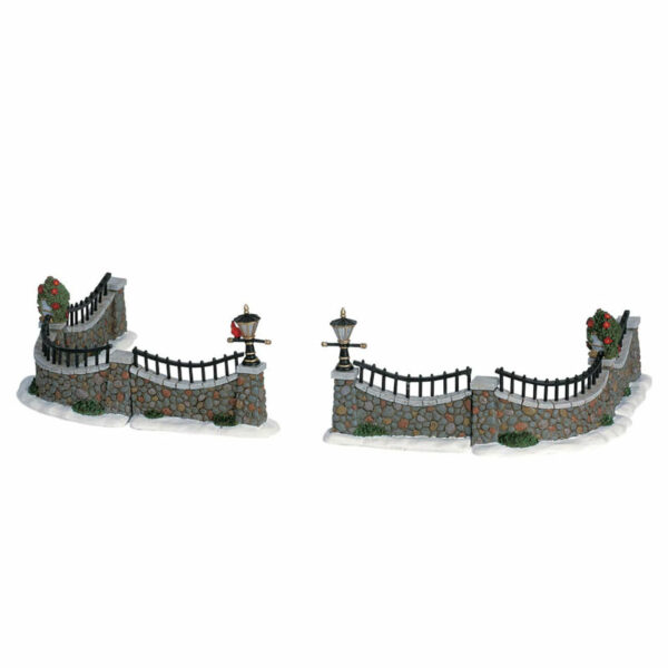 Lemax Stone Wall (Set of 6)