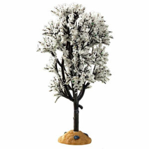 Lemax White Hawthorn Tree