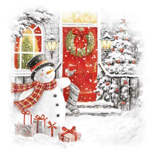 Ling Design Charity Christmas Cards - A Christmas Welcome (Pack of 6)