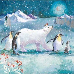 Ling Design Premium Christmas Cards - Arctic Christmas (Pack of 10)