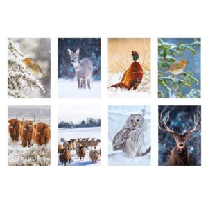 Ling Design Big Value Box - Christmas Animals (Pack of 24)