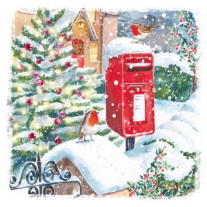 Ling Design Charity Christmas Cards - Christmas Post (Pack of 6)