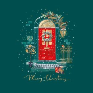 Ling Design Luxury Christmas Cards - A Christmas Welcome (Pack of 5)