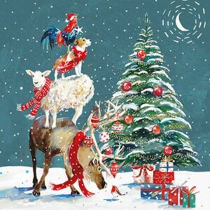 Ling Design Charity Christmas Cards - Christmas Eve (Pack of 6)