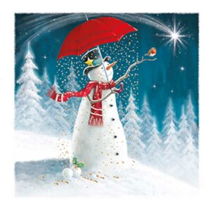 Ling Design Charity Christmas Cards - Snow Is Falling (Pack of 6)