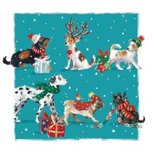 Ling Design Premium Christmas Cards - Paw-Fect Christmas (Pack of 10)