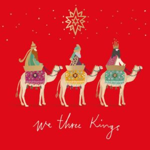 Ling Design Charity Christmas Cards - Three Kings (Pack of 6)