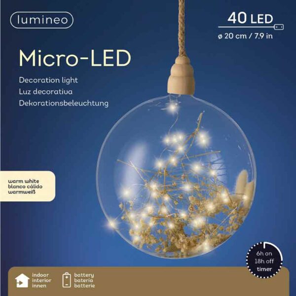 Lumineo Micro LED Hanging Ball