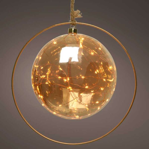 Lumineo Micro LED Hanging Ball with Hoop