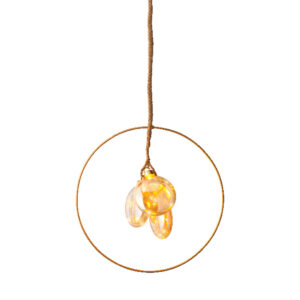 Lumineo Micro LED Hanging Hoop with Spheres