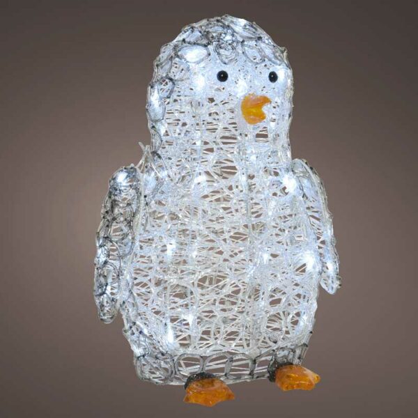 Lumineo LED Flashing Acrylic Penguin