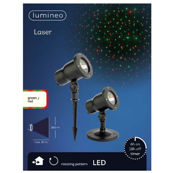Lumineo LED Laser with Rotating Effect