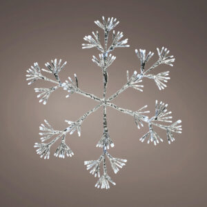 Lumineo LED Flashing Snowflake - Cool White
