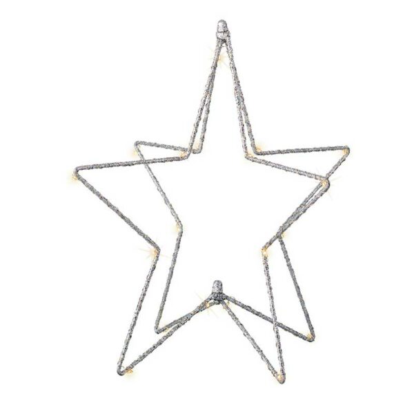 Lumineo Micro LED Open Star (Assorted Designs)