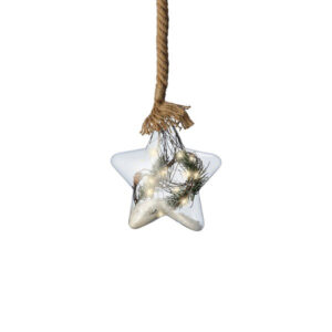 Lumineo Micro LED Warm White Star with Rope