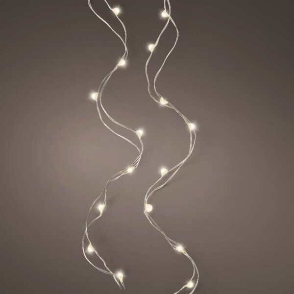 Lumineo Micro Wire String Lights - Warm White