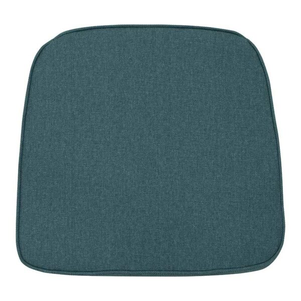 Madison Outdoor Wicker Seat Cushion - Sea Blue