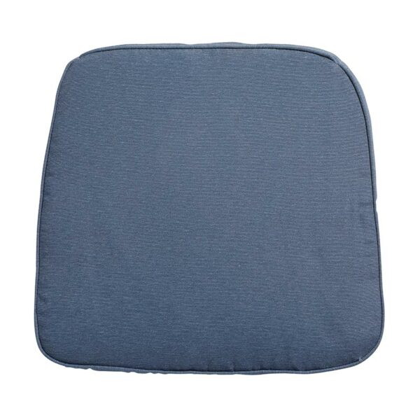 Madison Panama Wicker Seat Cushion – Sapphire Blue