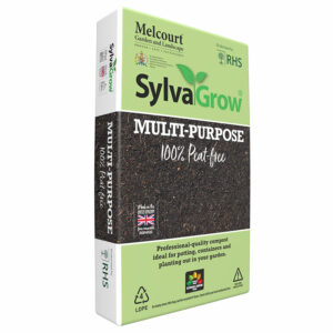 Melcourt SylvaGrow Multi-Purpose Peat-Free Compost 40 litres viewed from side