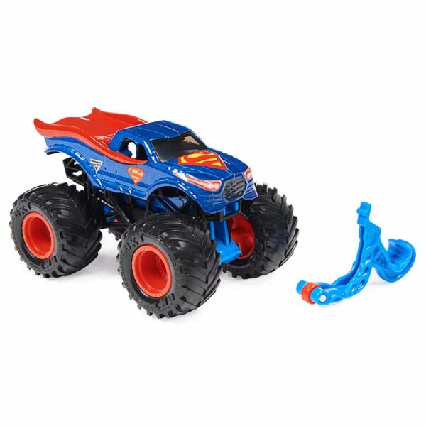 Monster Jam, Official Monster Truck, Die-Cast Vehicle, Ruff Crowd Series, 1:64 Scale - Styles Vary superman