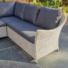 Monterey Modular U Sofa in Dove Grey detail