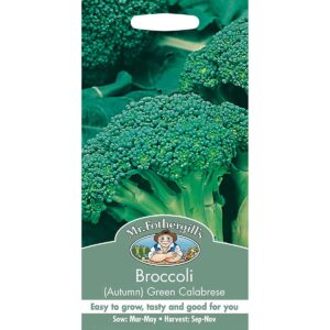 Mr Fothergill's Green Calabrese Autumn Broccoli Seeds