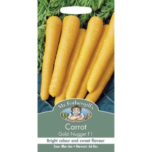 Mr Fothergill's Gold Nugget F1 Carrot Seeds