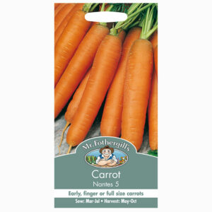 Mr Fothergill's Carrot Nantes 5 Seeds