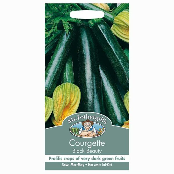 Mr Fothergill's Courgette Black Beauty Seeds
