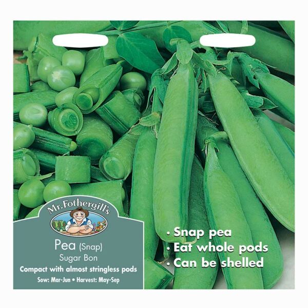 Mr Fothergill's Pea (Snap) Sugar Bon Seeds