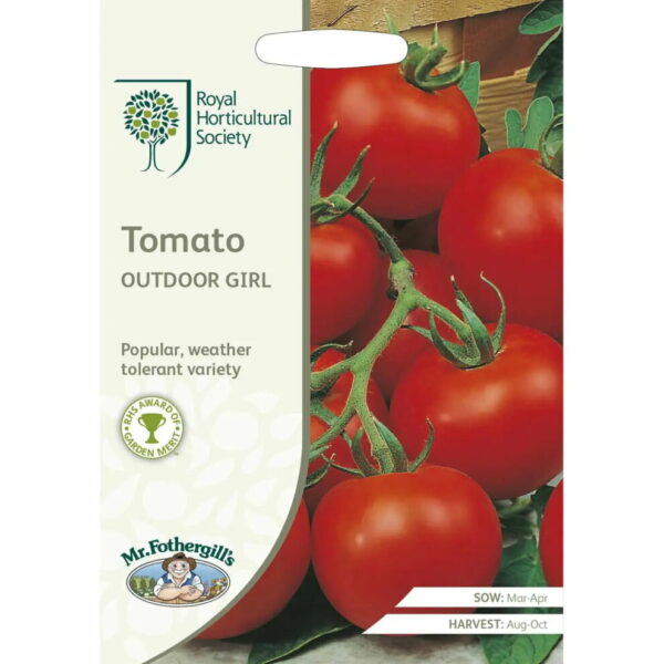 Mr Fothergill's RHS Outdoor Girl Tomato Seeds