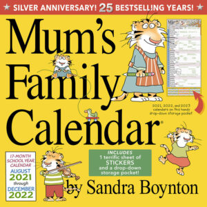Otter House Mum's Family Calendar 2022