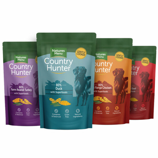 Natures Menu Country Hunter with Superfoods Pouches