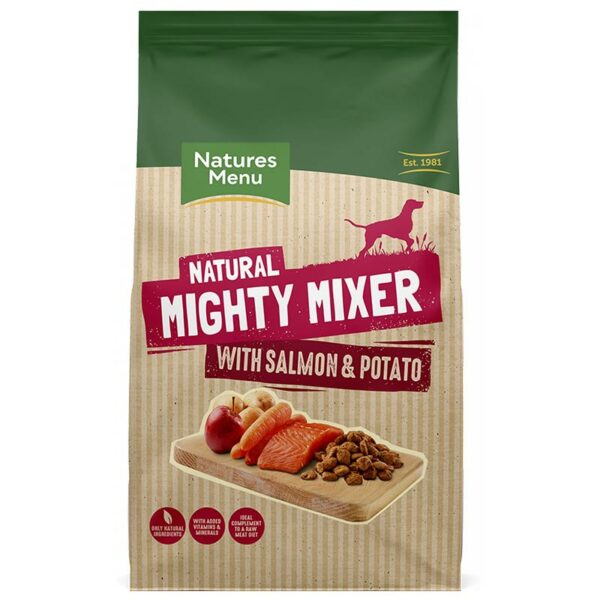 Natures Menu Natural Mighty Mixer with Salmon & Potato