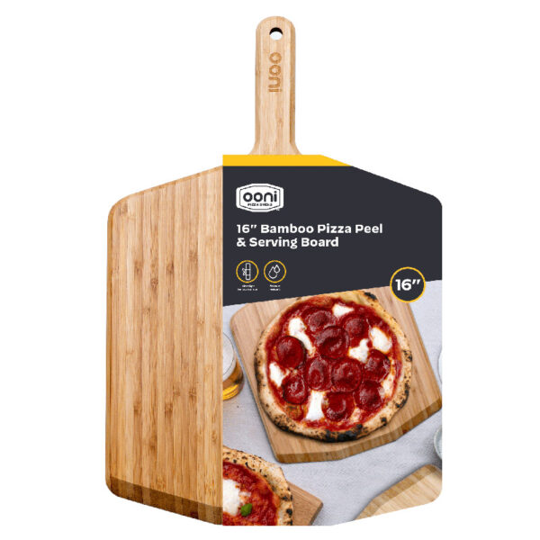 Ooni 16-Inch Bamboo Pizza Peel packaging