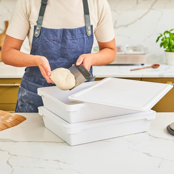 Ooni Dough Proofing Boxes in use on worktop